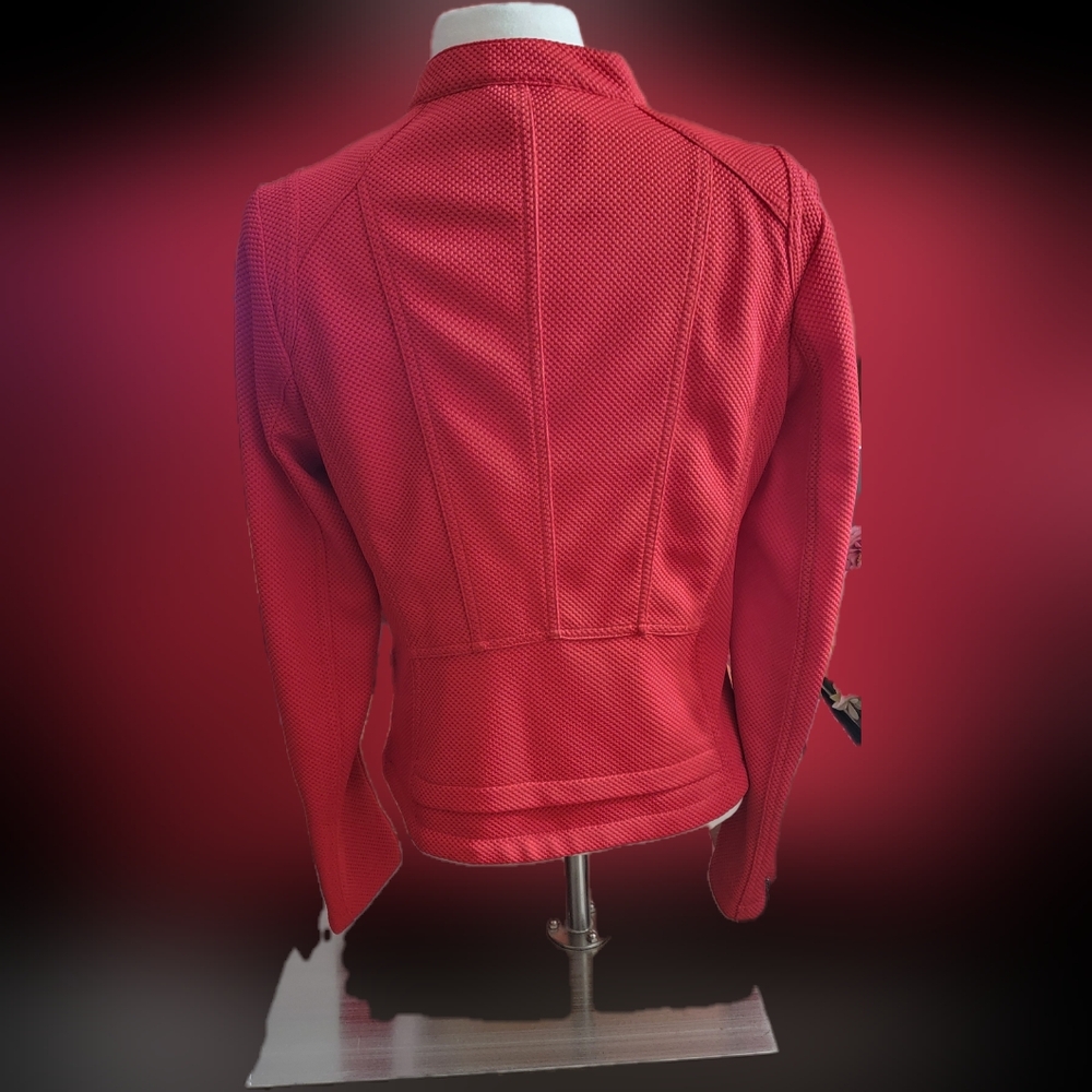Black Rivet Red Jacket - Picture 7 of 10